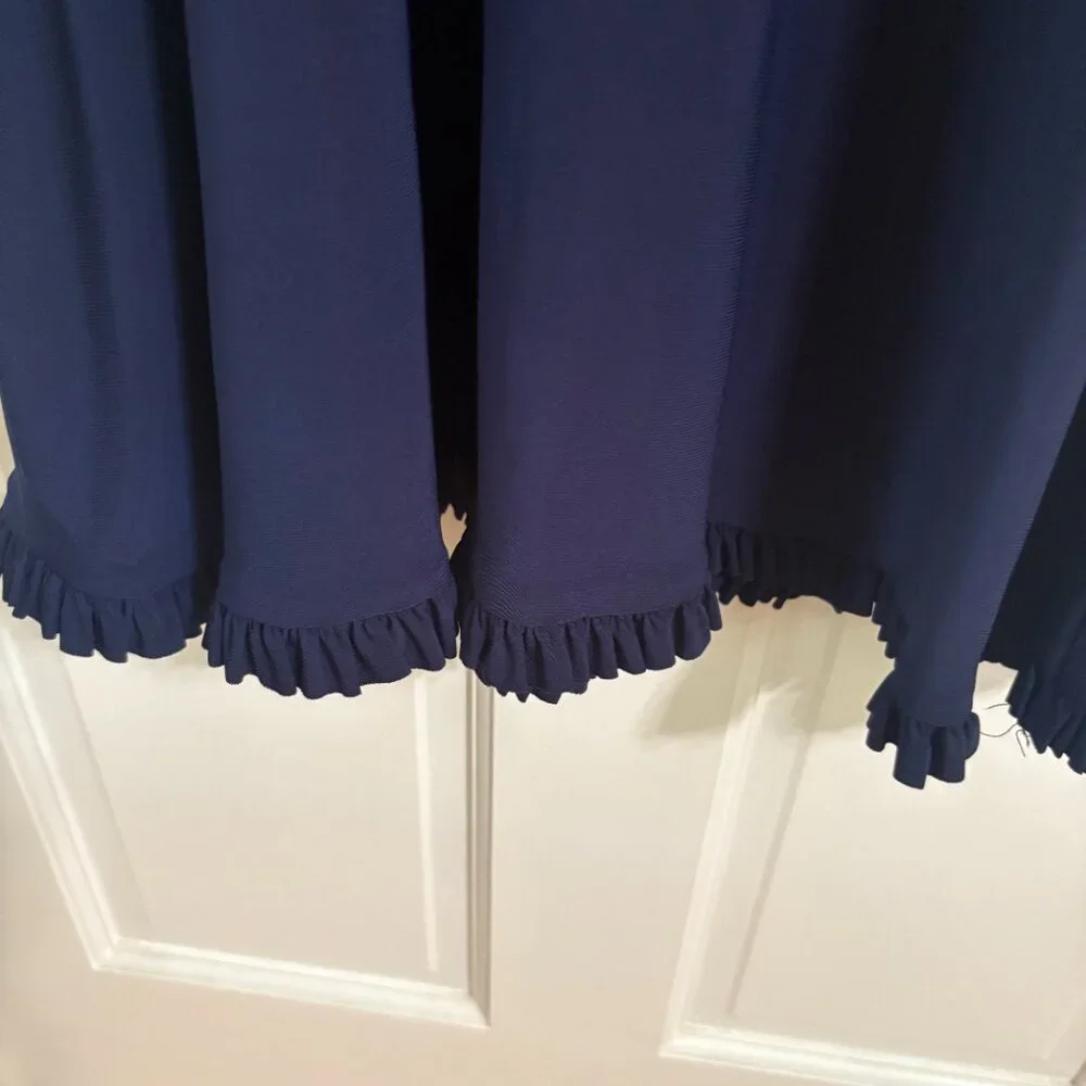 Navy sleeveless dress large - Picture 2 of 3